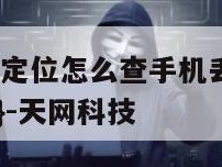 10元一次查定位怎么查手机丢了没有-{技术在线接活}-天网科技